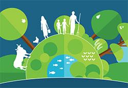 Importance of our environment in managing antimicrobial resistance (drawing from FAO website)